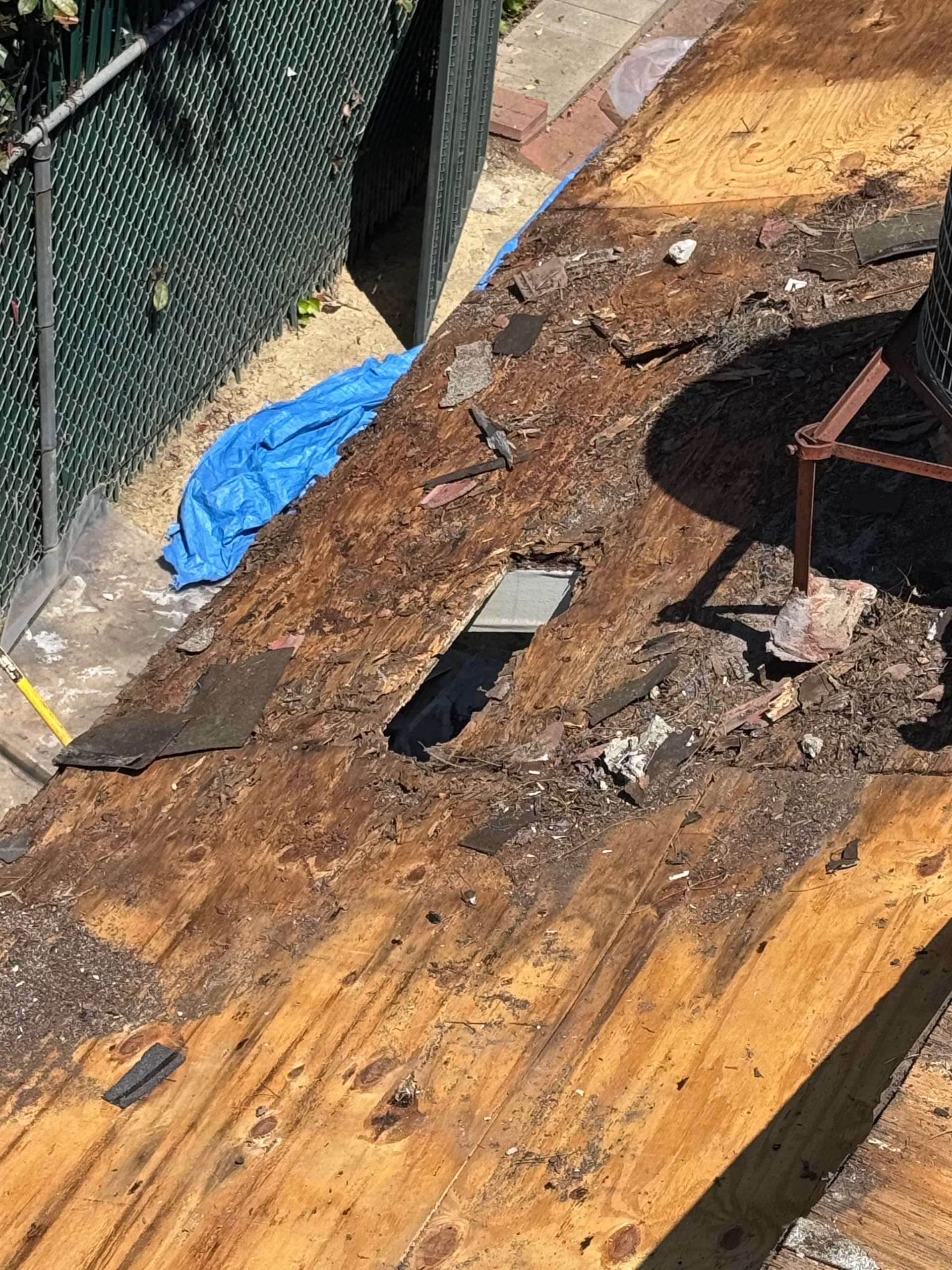 Gallery photos for 60-Square Tile to Shingle Conversion With Heavy Wood Repair: Image #2