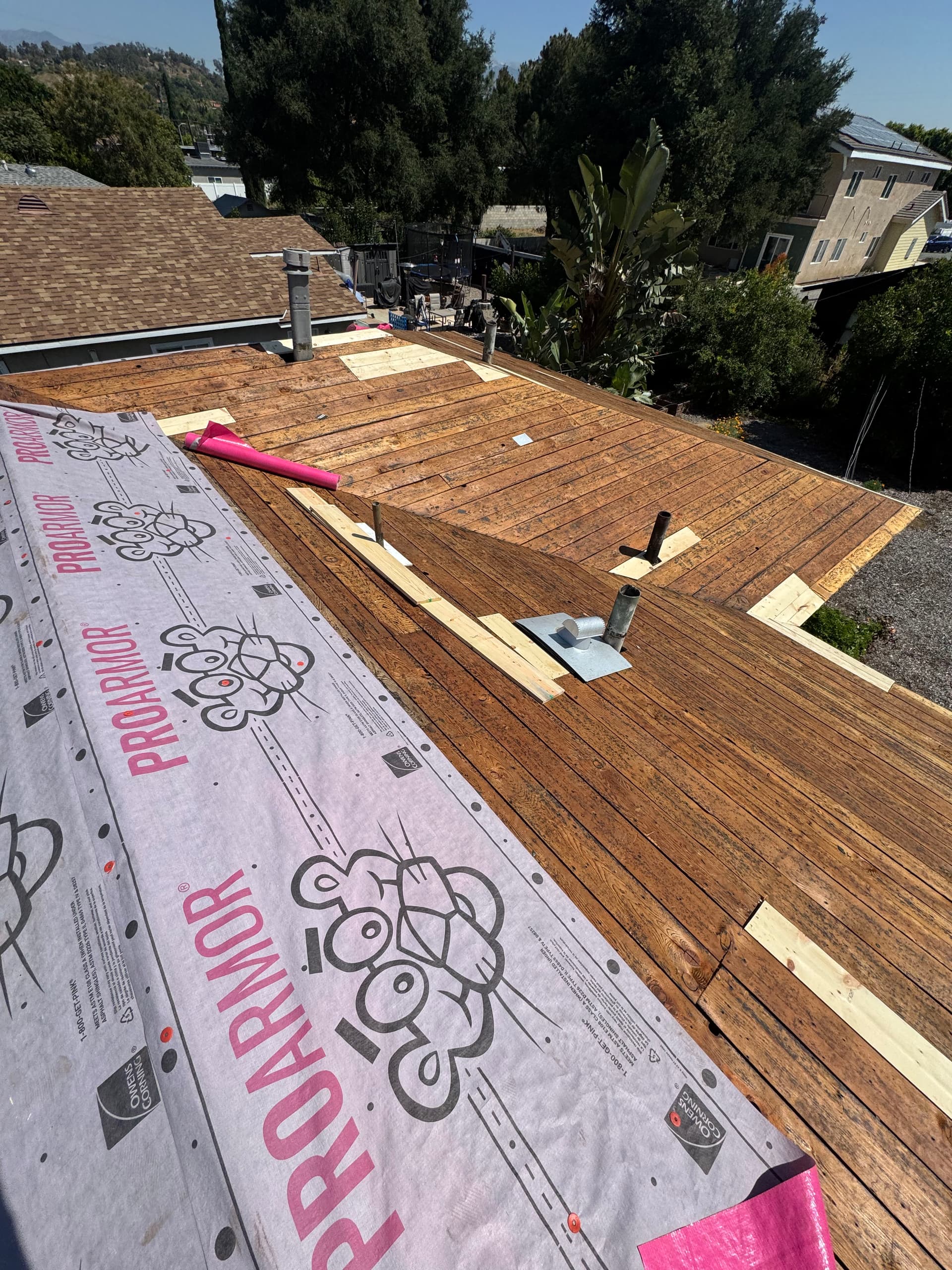 Gallery photos for Tile Reset in Chino Hills and Full Reroof in Pomona: Image #2