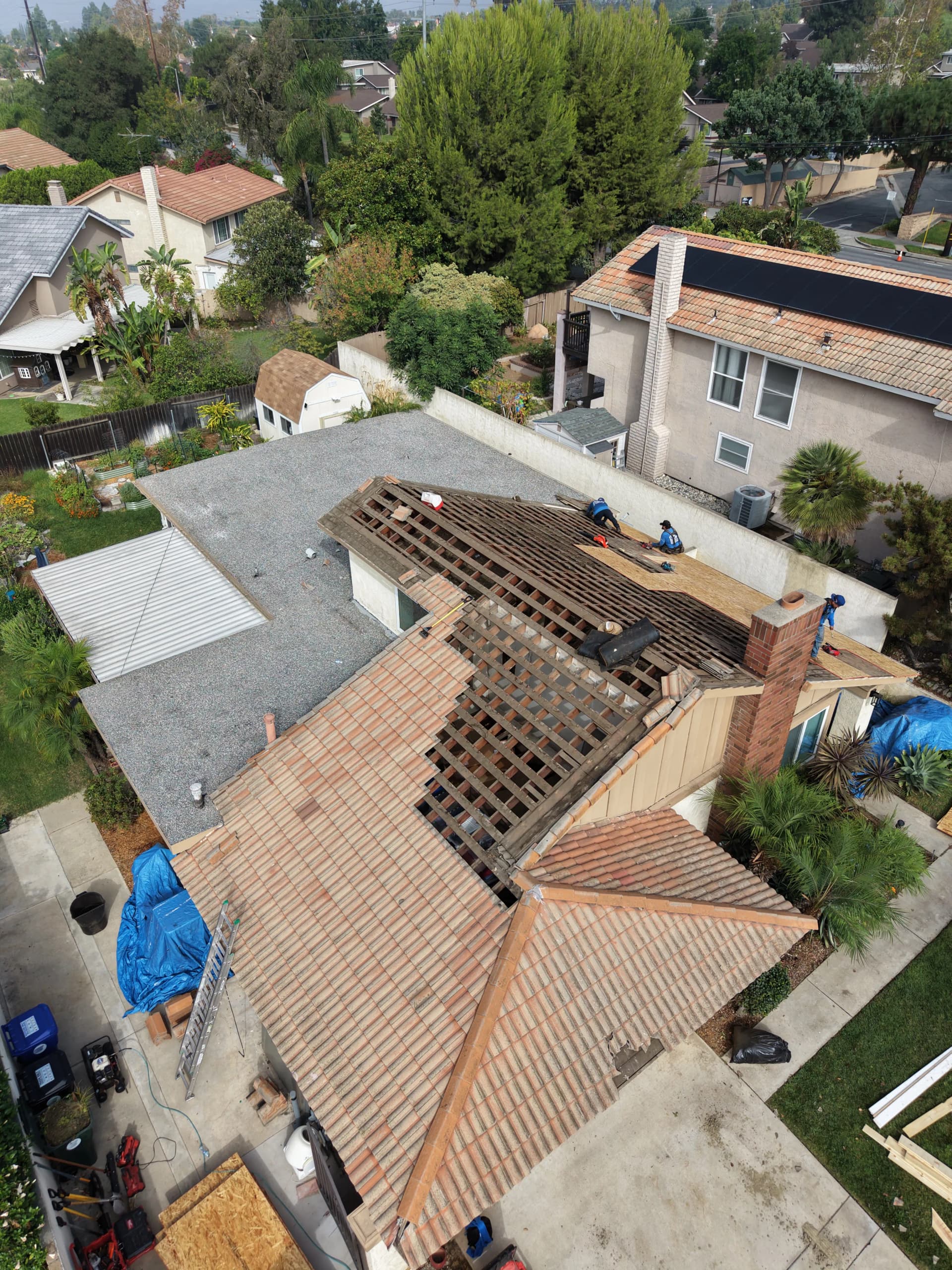 Full Tile Roof Replacement With New Plywood in SoCal image