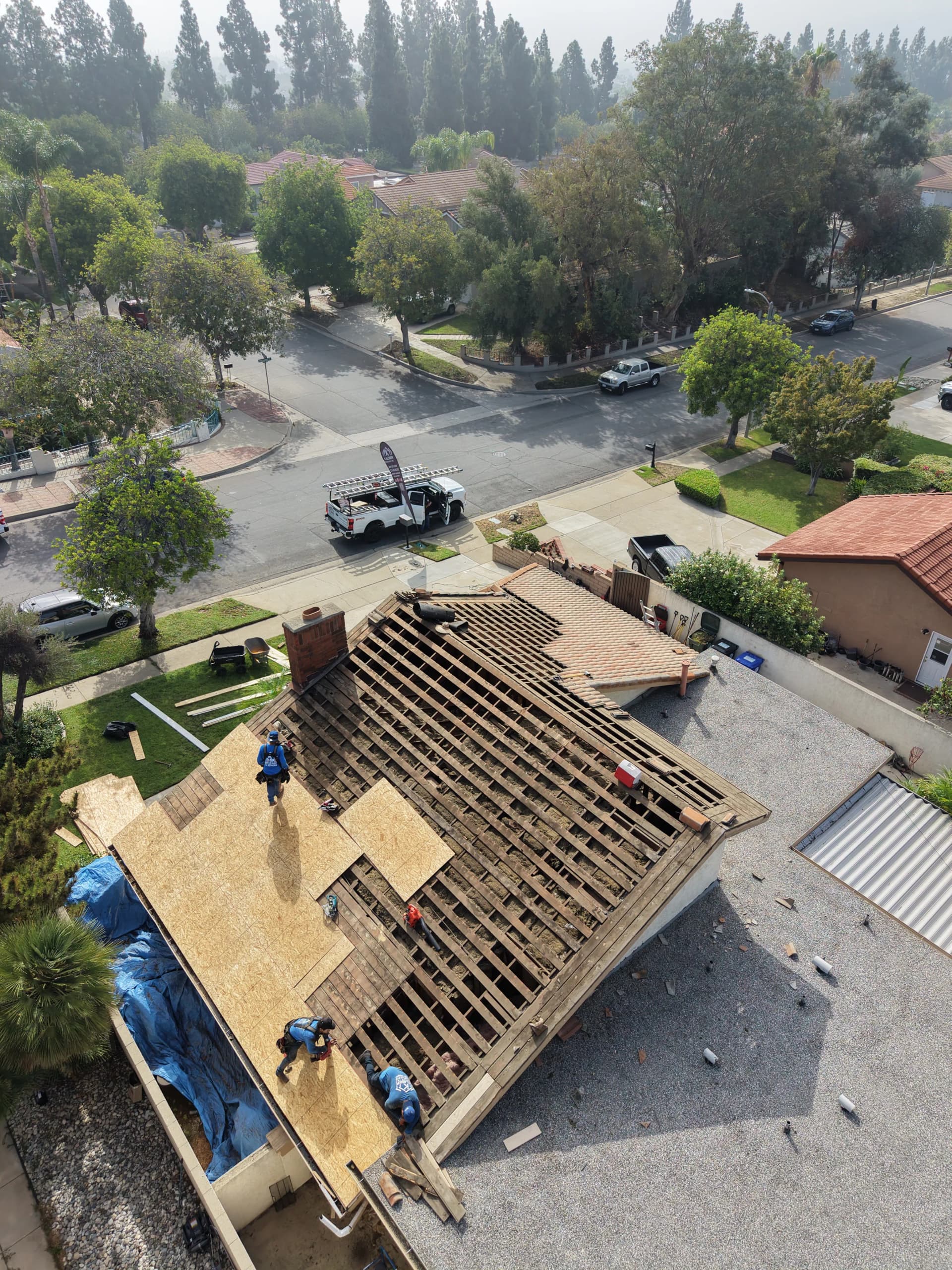 Gallery photos for Full Tile Roof Replacement With New Plywood in SoCal: Image #1