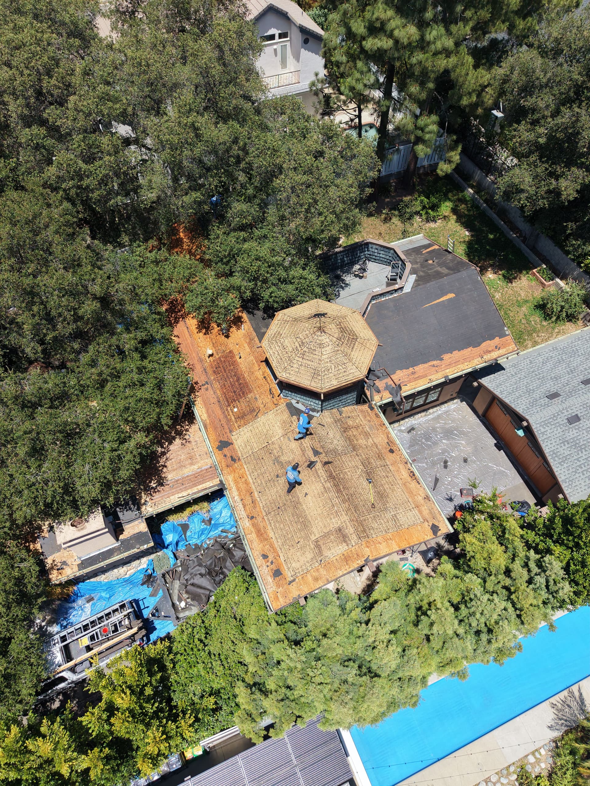 35 Square Tear-Off With Custom Milled Rafter Tails image