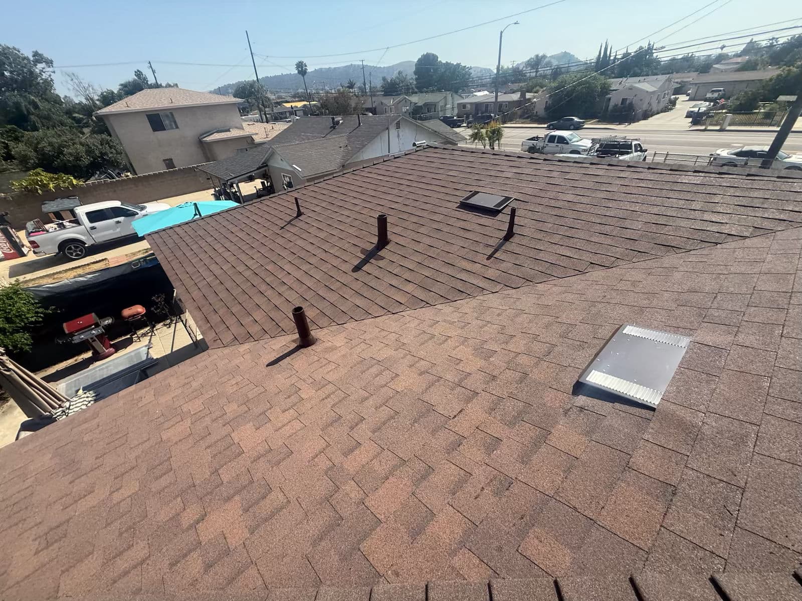 Fresh Roof Install in Pomona with Owens Corning Copper Trail image