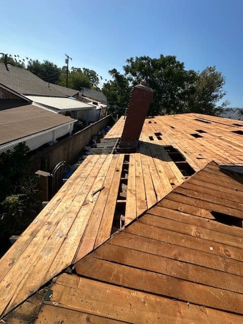 Gallery photos for Roof Revamp Underway in Azusa: Image #1