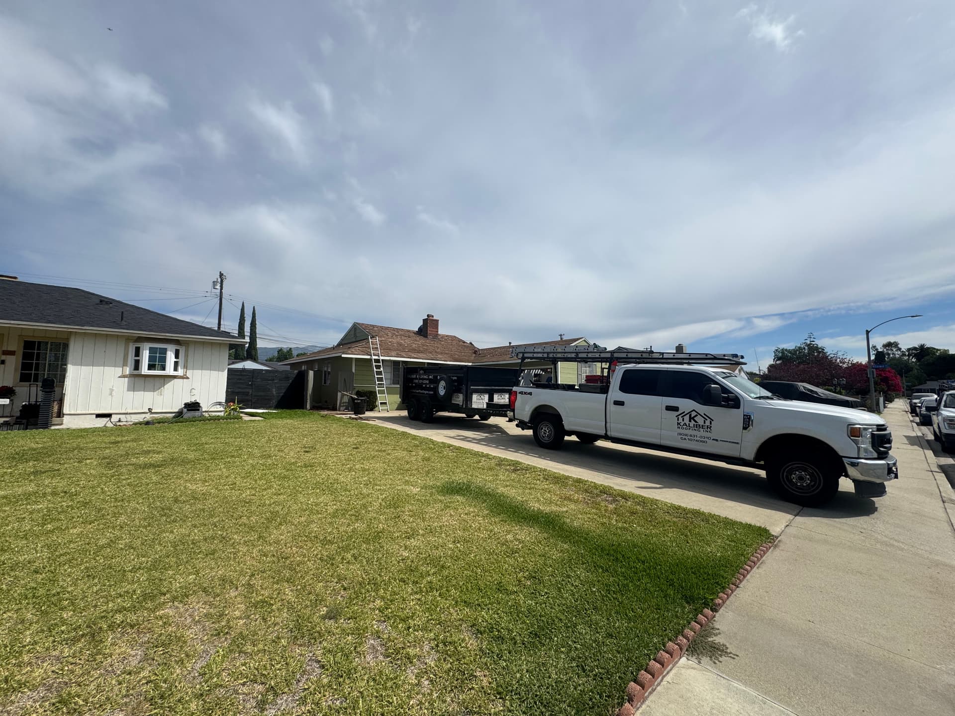 Full Re-Roof with New Sheathing and Cool Plus Shingles in Pomona image