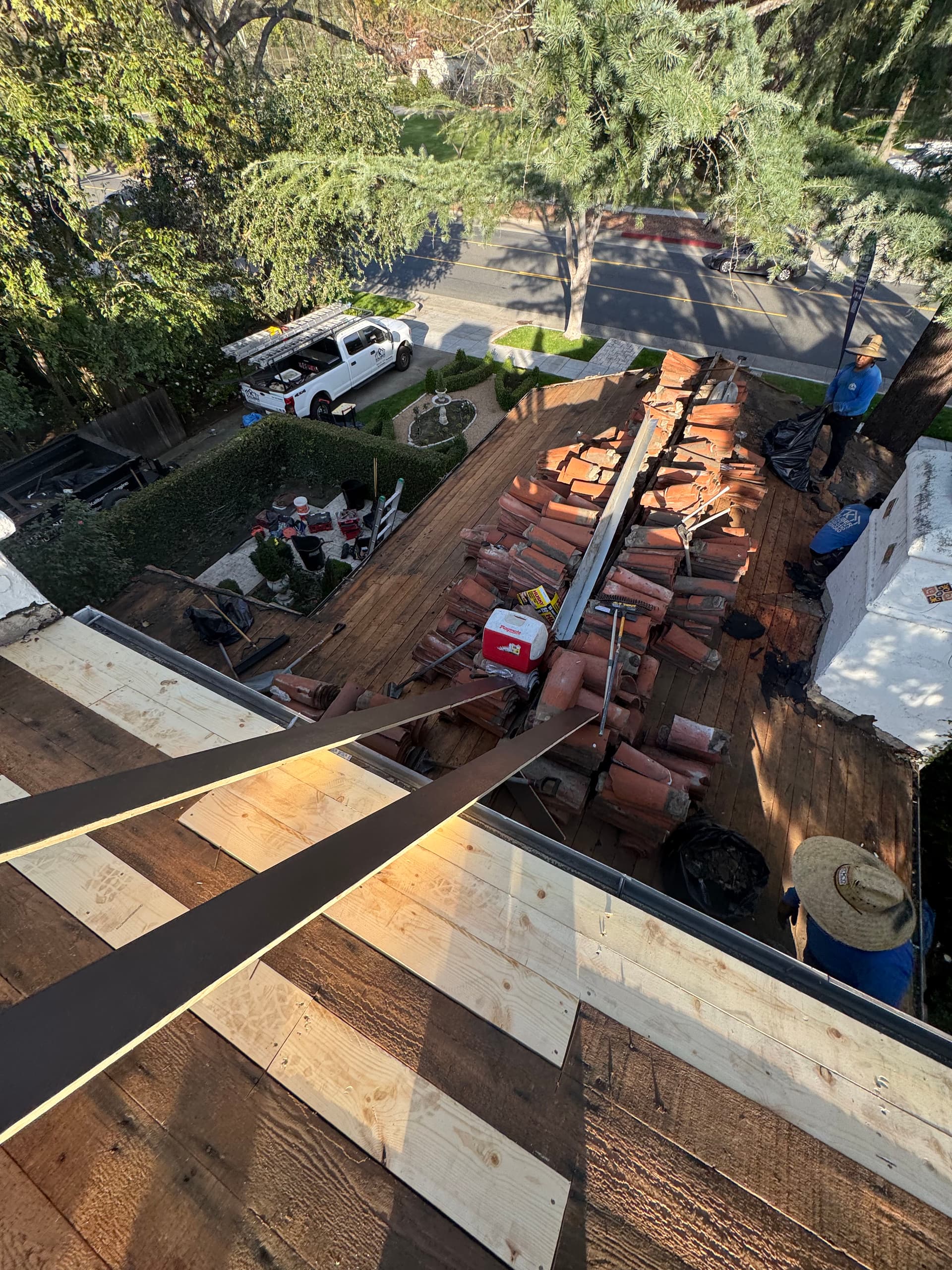 Roof Restoration in Claremont Using Original Tiles image